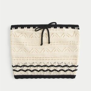 Hollister Crotchet Tube Top